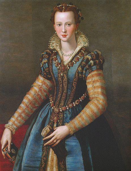 Alessandro Allori Portrait of Eleonora oil painting picture